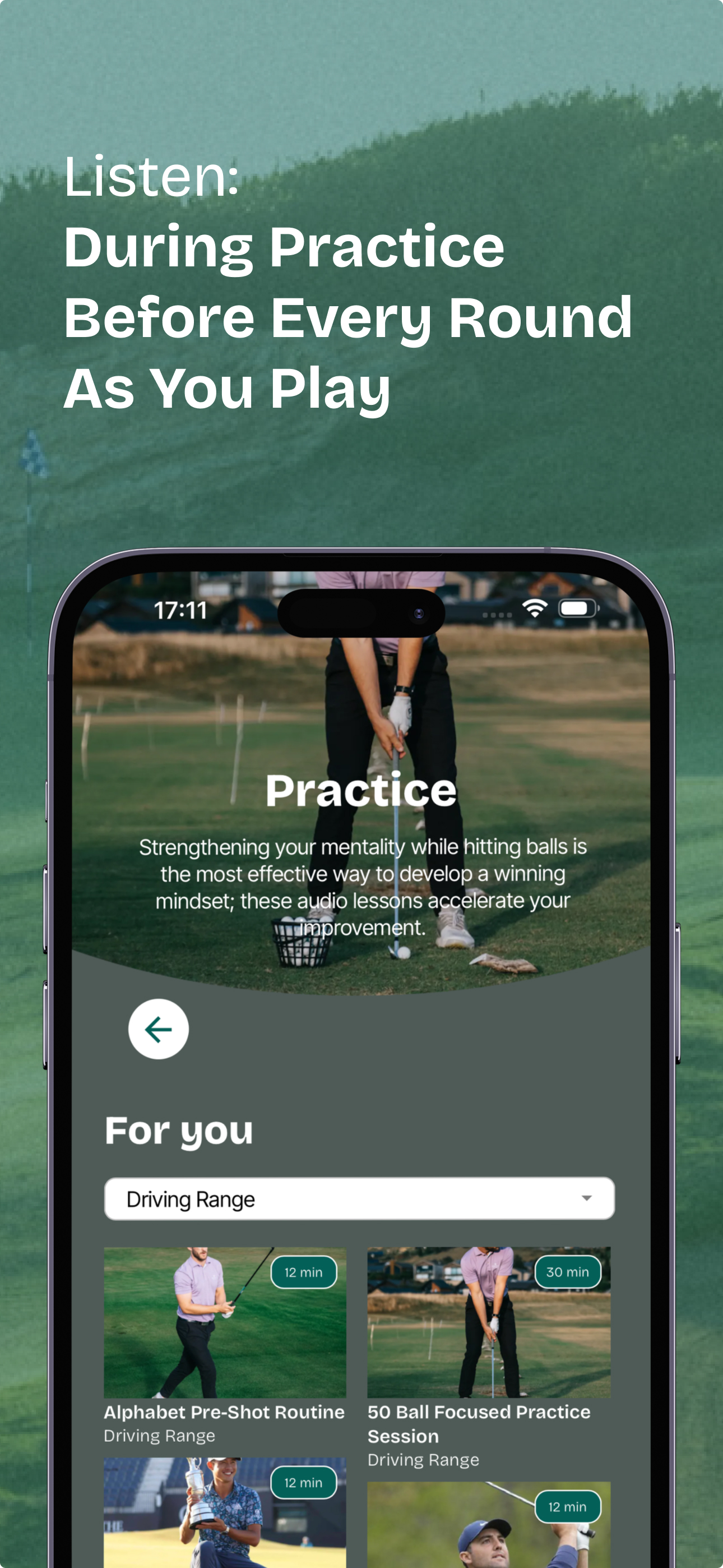 Centered Golf: Mindset & Focus screenshot 3