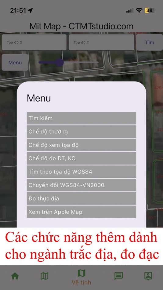 #5. Mit Map: DGN, DWG, DXF, VN2000 (iOS) 由: Hoan Nguyen Ngoc