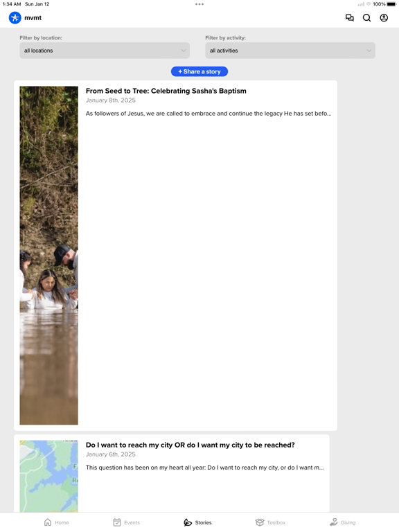 mvmt network iPad screenshot 3 - Education app