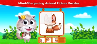 Kids Animal Puzzle Games iPhone screenshot