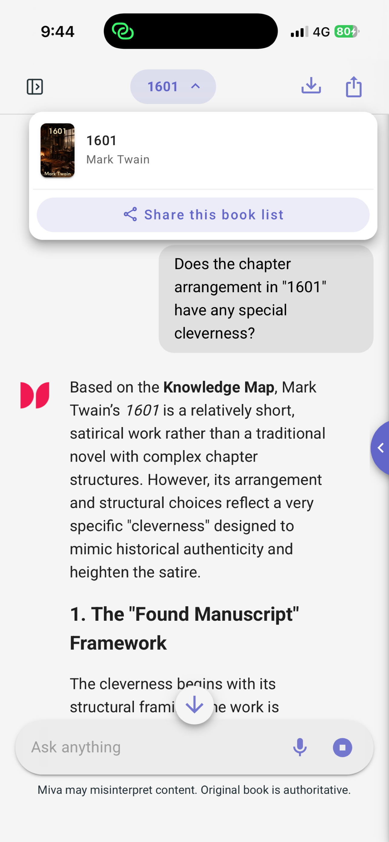 Miva BookAI screenshot 3