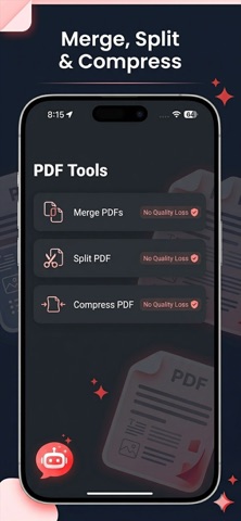 PDF AI: Chat, Summarize & OCR Screenshot 4 of 5