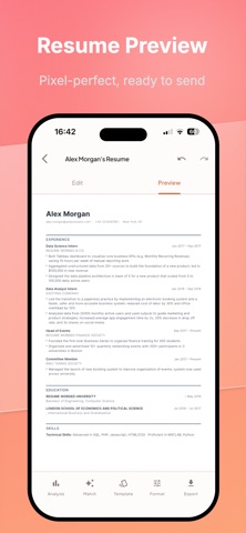 Atlas Resume:AI简历制作 screenshot