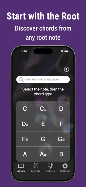 ChordIt: Finder & Identifier screenshot 1
