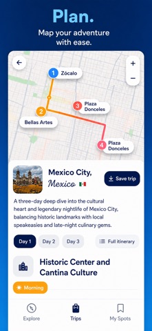TripMap: AI Itinerary Maker Screenshot 1 of 5