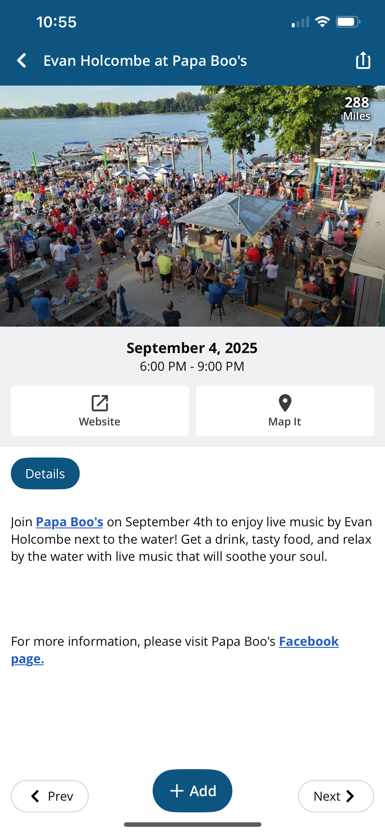 Escape to Buckeye Lake