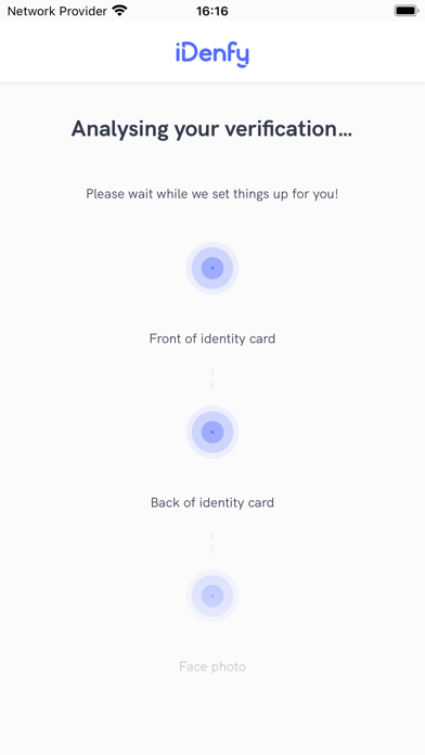 iDenfy Identity Verification Screenshot