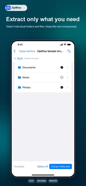 ZipWise: Archive Viewer screenshot 3
