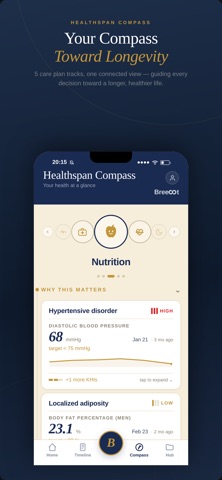 Breeoot Health Portal screenshot