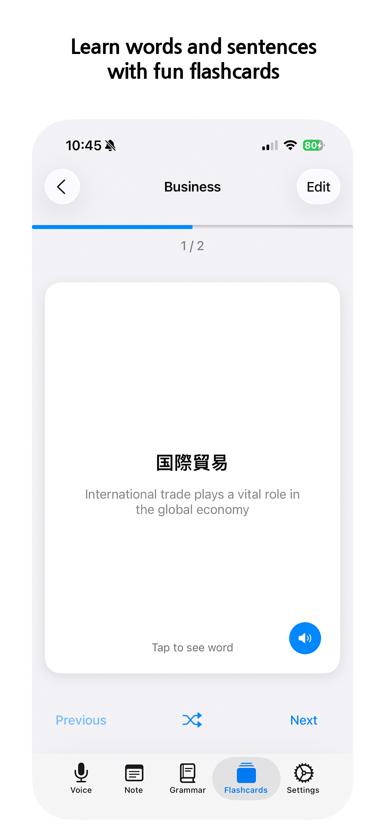 BeFluent - Live translation screenshot 4