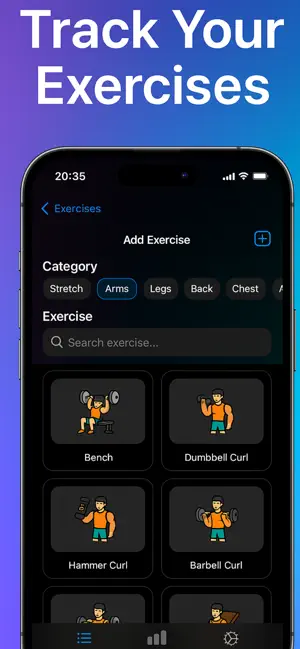 AxoraFit - Journal screenshot 1