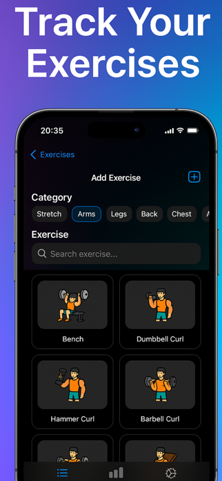 AxoraFit - Journal Screenshot 1 of 4