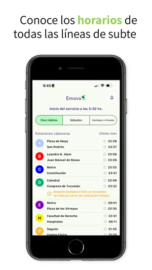 Emova – Subte Buenos Aires screenshot 2