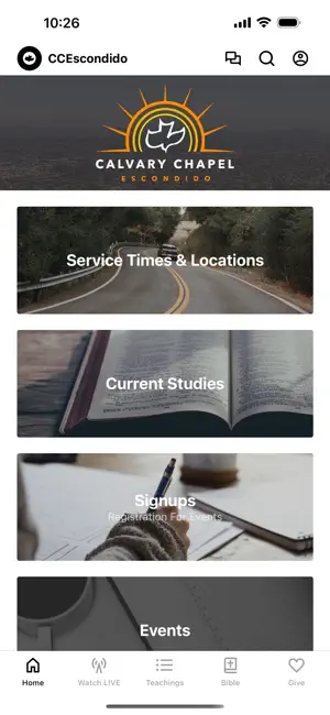 Calvary Chapel Escondido screenshot 1