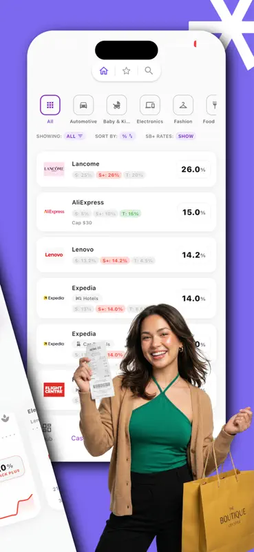 OzPerks -  Compare Cashback AU screenshot 2 of 5