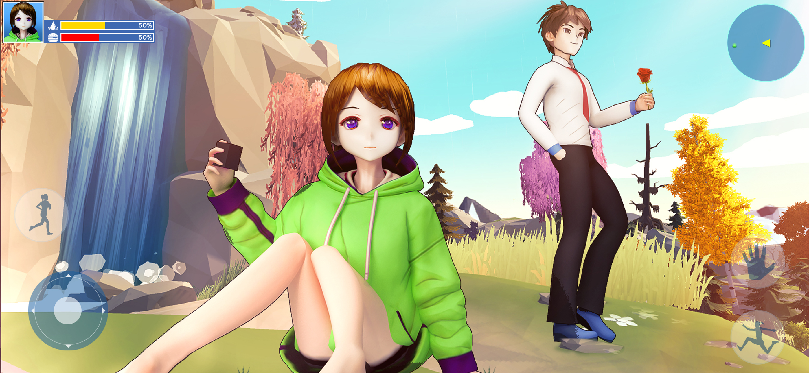 Anime Girl Love Life Simulator