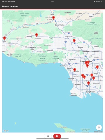 SC Fuels Site Locator iPad screenshot