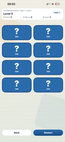 Finance Memory Games iPhone screenshot
