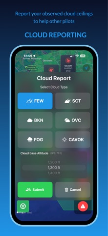 PIREPMap screenshot