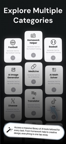 AI Chat Bot Assistant : ChamP iPhone screenshot