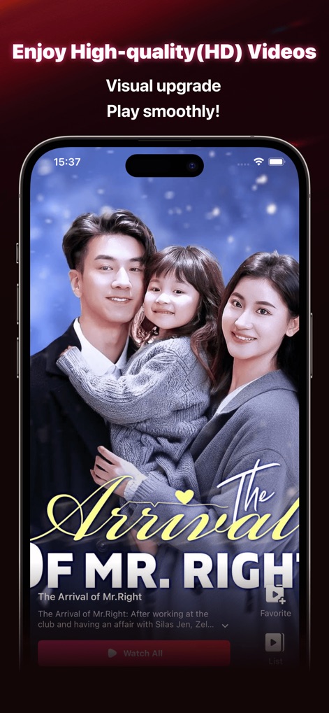 RapidTV - Cet outil garantit une qualité visuelle irréprochable avec des vidéos HD immersives, à l'image de « The Arrival of Mr. Right », et permet de lancer la série complète via le bouton ‘Watch All’.