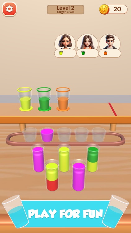 Water Jam Sort Color Puzzle