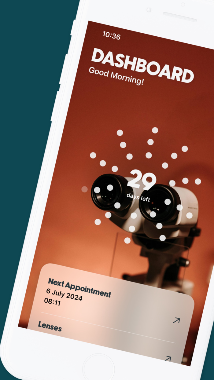 Contact Lens Tracker - Lenso