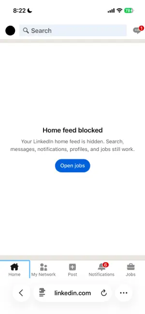 YouTube, FB, LinkedIn Blocker screenshot 4