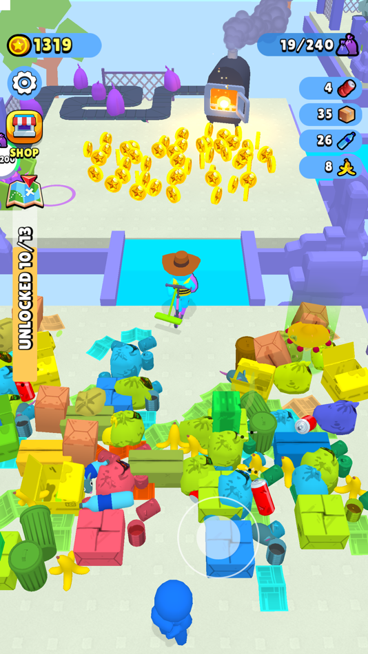 #1. Landfill Clean It Game! (iOS) Podle: Toonminator