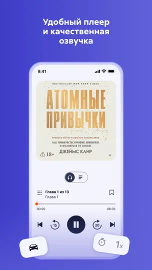Скриншот Литрес: Книги и аудиокниги на iPhone 6