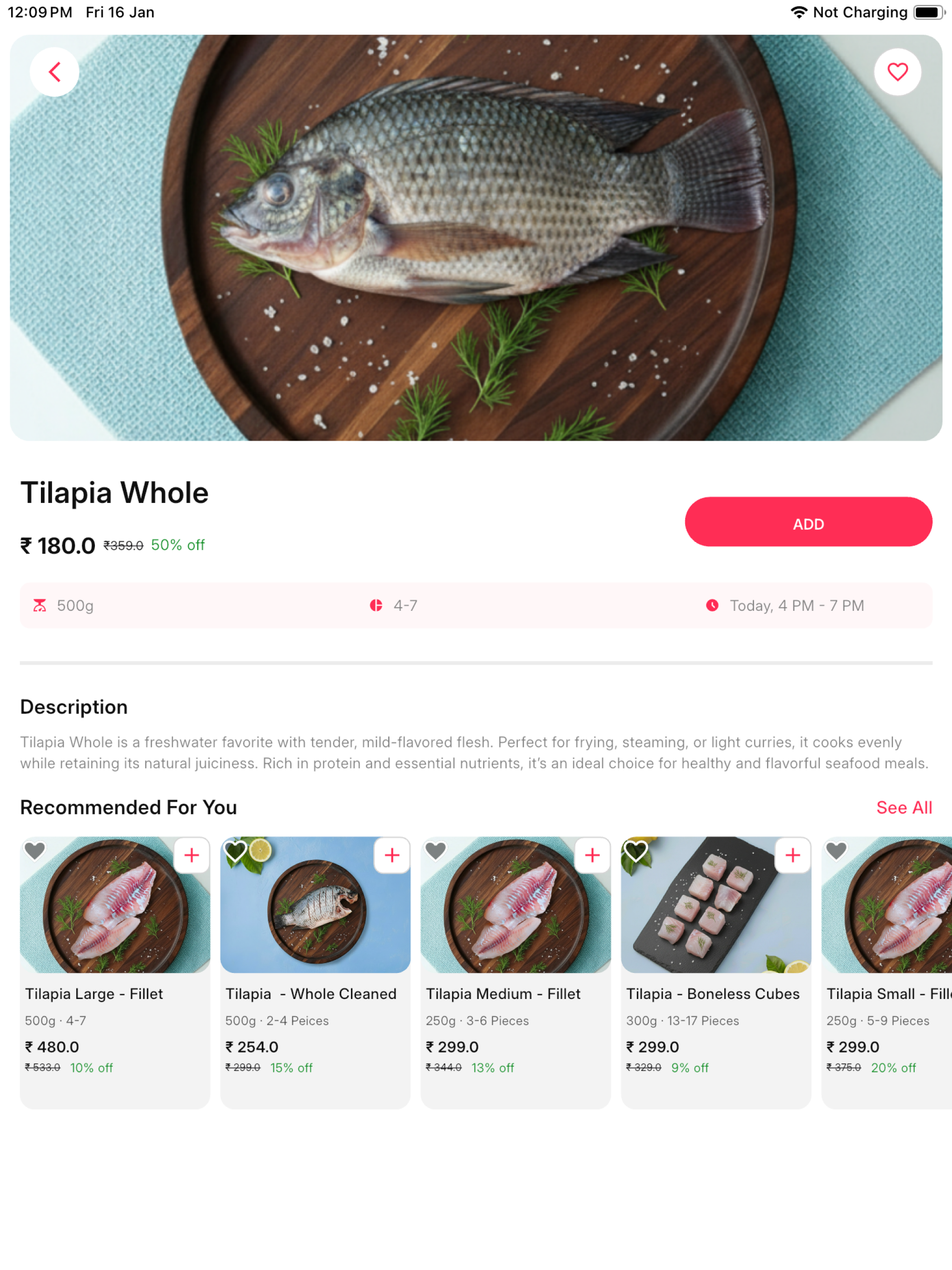 Freshvia - Fresh Fish Delivery screenshot 11