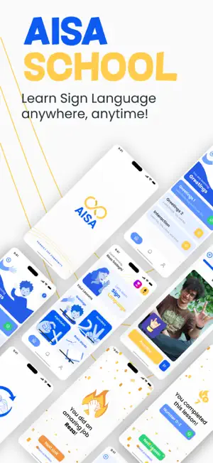 AISA School – Learn ASL screenshot 1