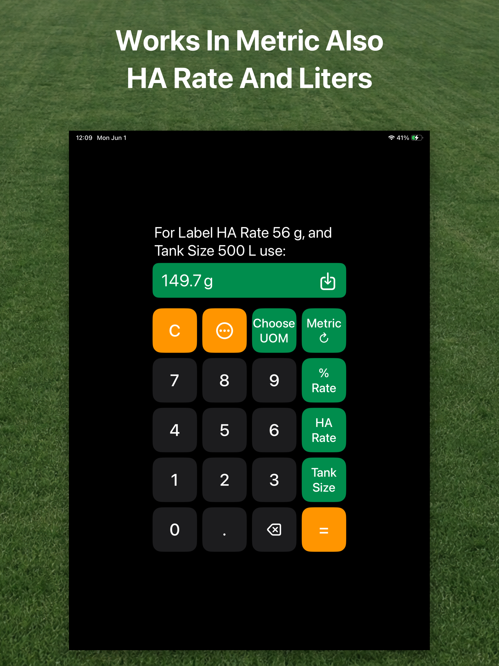 Spot Spray Tank Mix Calculator