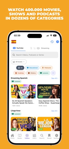 Lingosive - Watch and Learn Screenshot 4 of 5