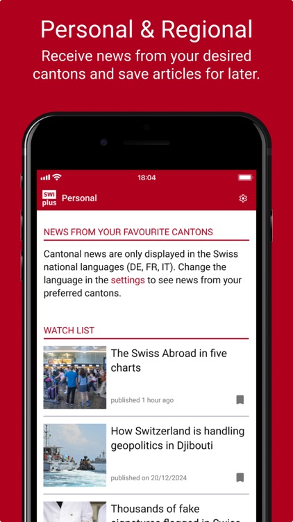 SWIplus from Swissinfo