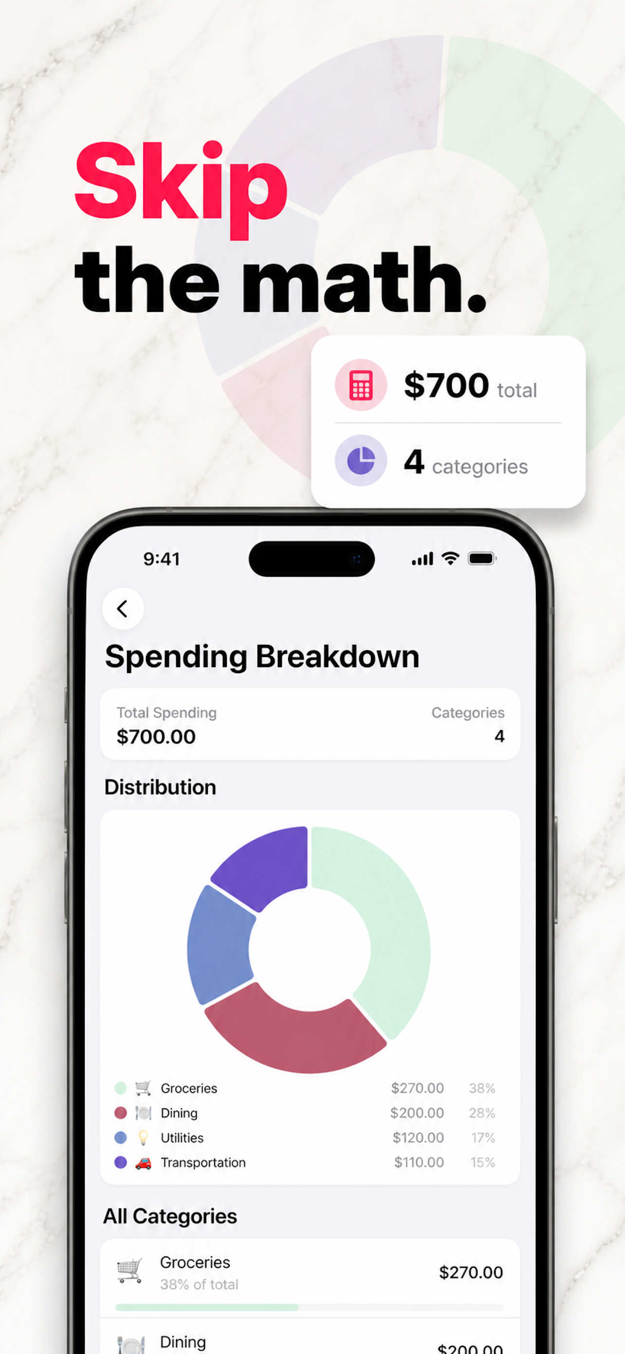 Marble Budget: Expense Tracker screenshot 5