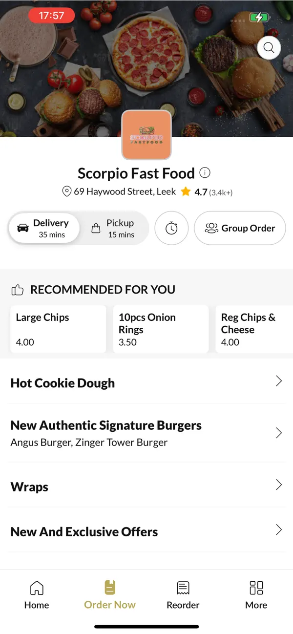 Screenshot #2 pour Scorpio Fast Food