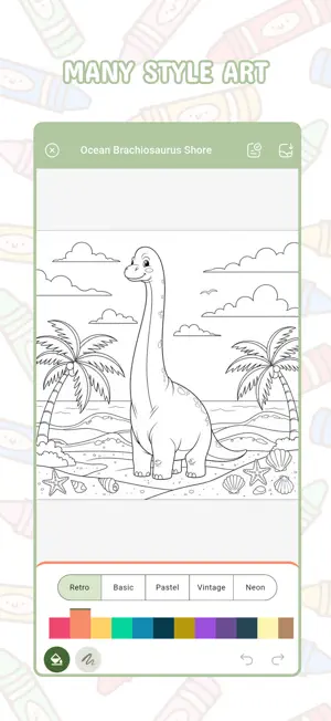Dino Coloring Pages - ColorRex screenshot 4