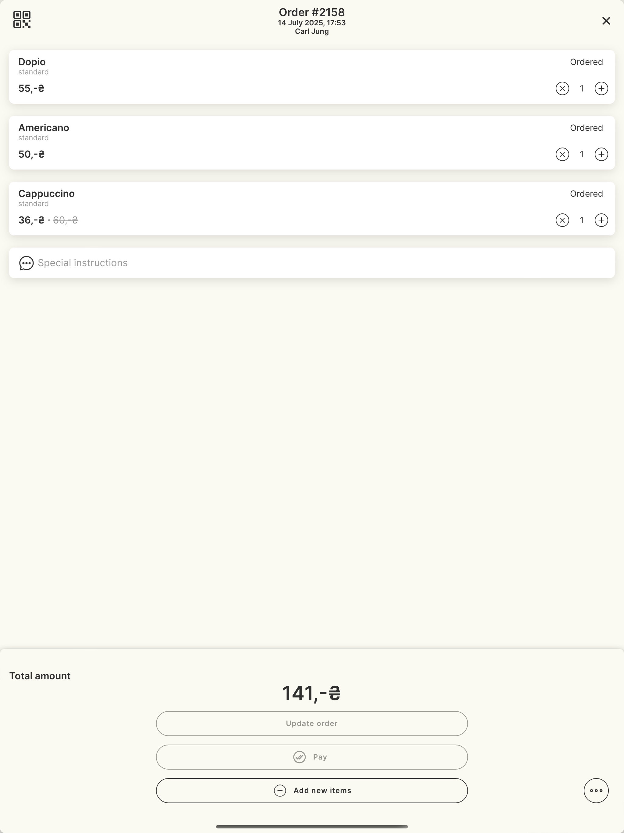 Menu Mobile