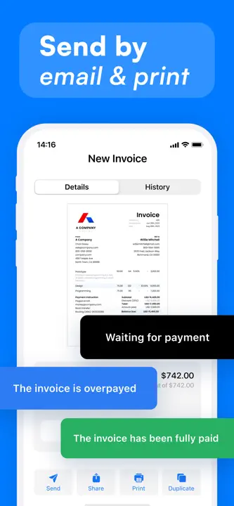 Invoice Maker・Billing App: Screenshot 3 von 5
