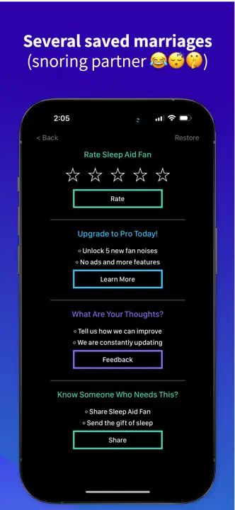 Sleep Aid Fanのスクリーンショット（7/7）