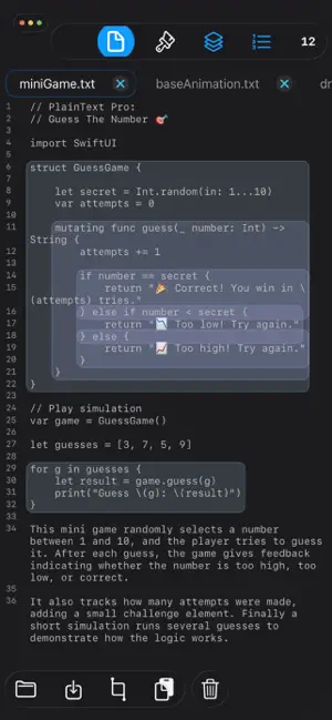 PlainText Pro Editor screenshot 3