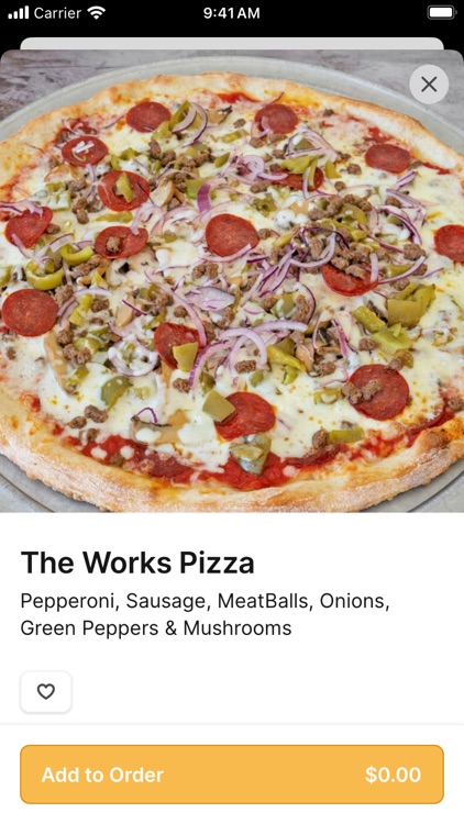 House of Pizza To Go