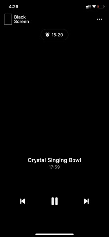 Black Screen: Sleep & Calm Screenshot 2 of 5