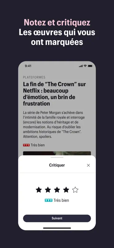 Télérama: culture, tv, cinéma screenshot 7 of 9