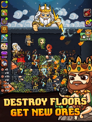God of Miners: Idle Clicker iPad screenshot