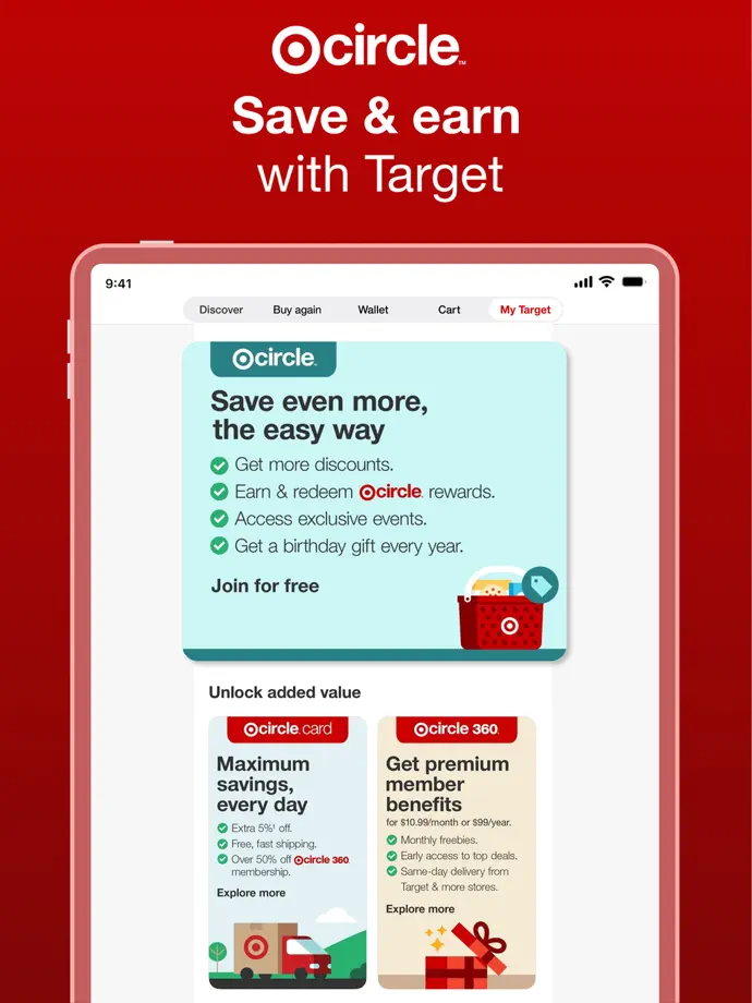 Target iPad screenshot 4