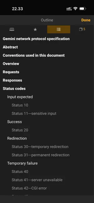 Lagrange Smallnet Browser screenshot 3