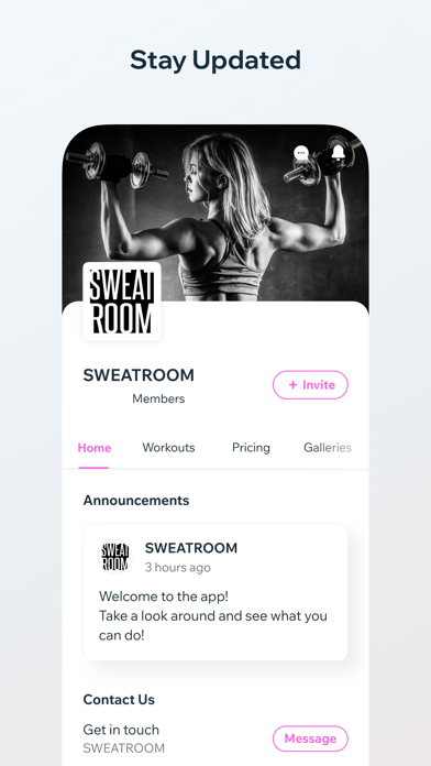 Sweatroom Screenshot