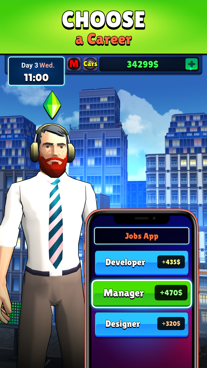 New York Story Life Simulator